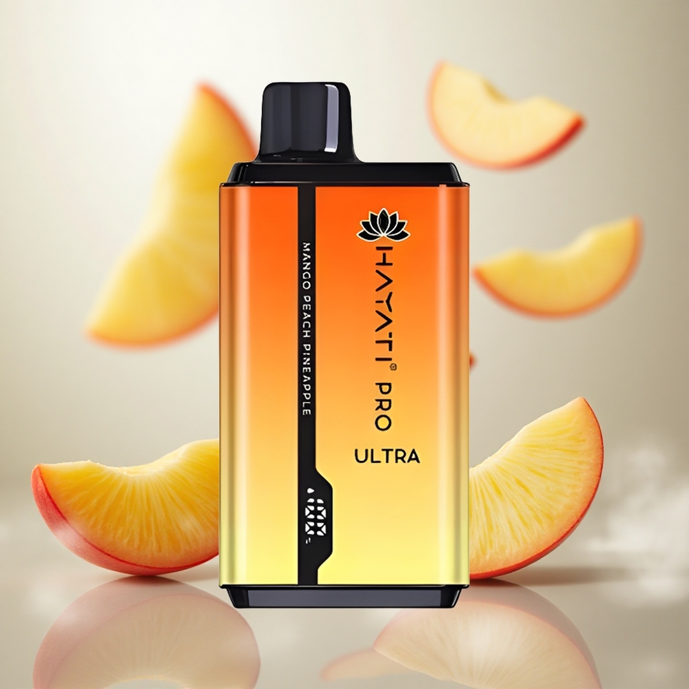 Hayati Pro Ultra 15000 Puffs Mango Peach Ananas 49 příchutí velkoobchod Czech Republic