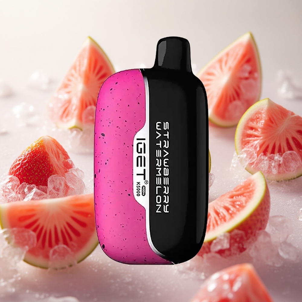 IGET Moon K5000 Puffs Jednorázová Vape Jahoda Meloun Led až 5000 Puffs Czech Republic wholesale