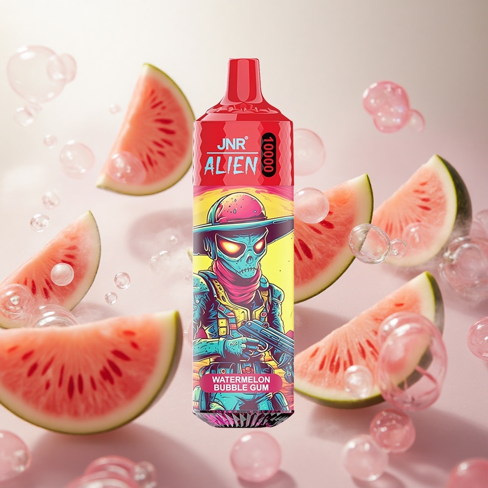 JNR Alien 10000 Pouts Vodní meloun Bubnová guma 850mAh Kapacita baterie Czech Republic wholesale
