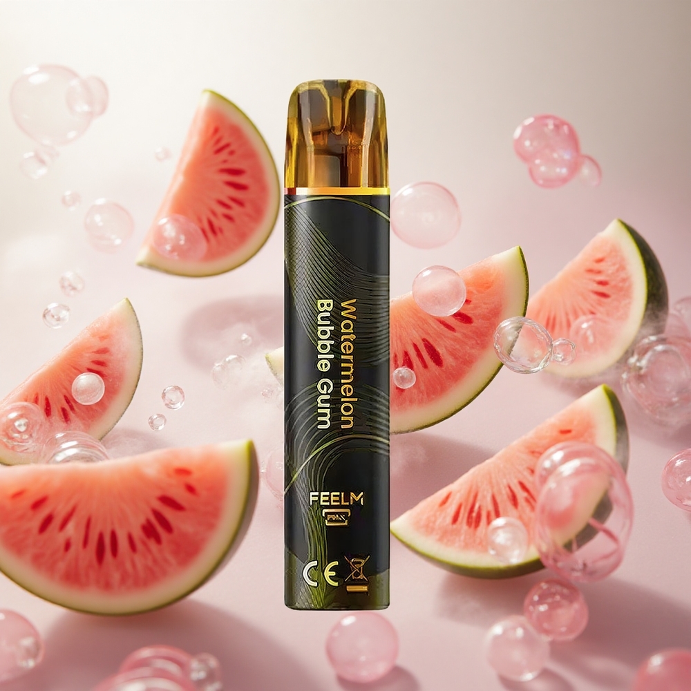 JNR Black&Golden 600+200 Puffs Jednorázová Vape Vodní meloun Bubble Gum 2% Nikotin Czech Republic wholesale