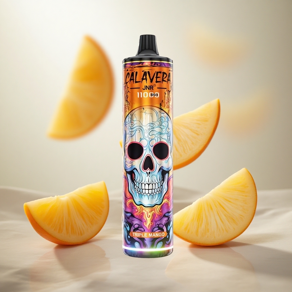 JNR Calavera 11000 Puffs Jednorázová Vape Triple Mango 850 mAh Kapacita Baterie Czech Republic wholesale