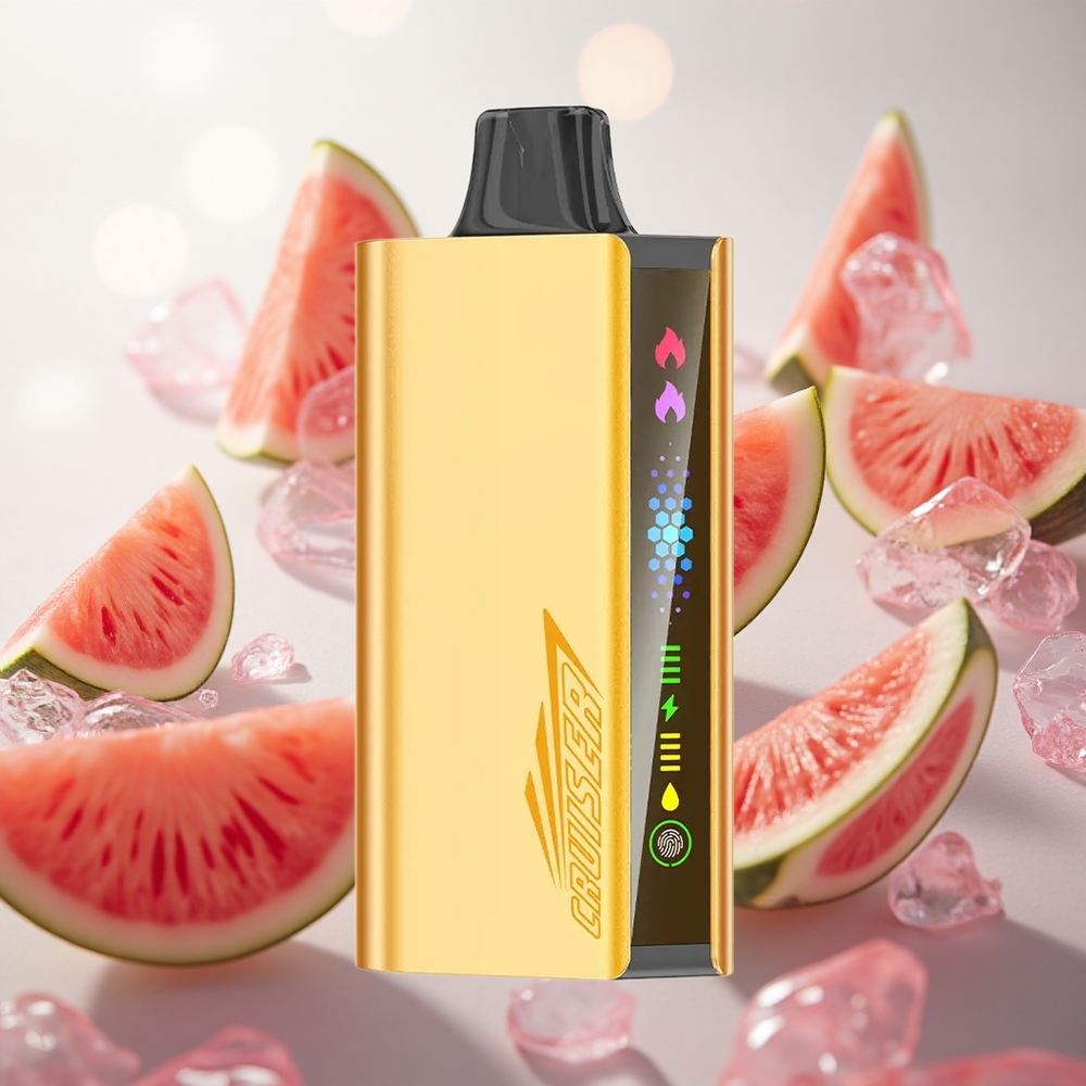 JNR Cruiser 12000 Puffs Vodní meloun Led Jednorázová Vape s vestavěnou baterií 3500 mAh Czech Republic wholesale