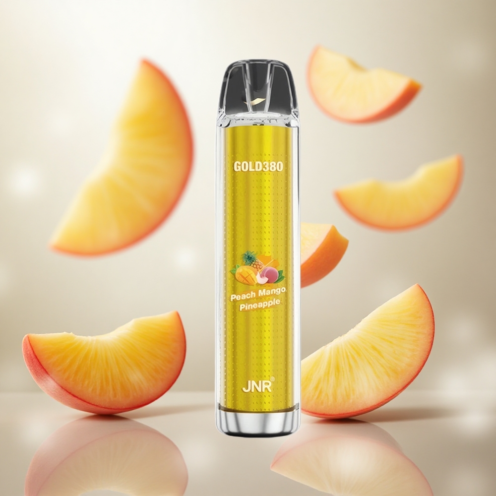 JNR Glod380 6000 Puffs Jednorázová Vape Broskvové Mango Ananas 6000 Puffs Czech Republic wholesale