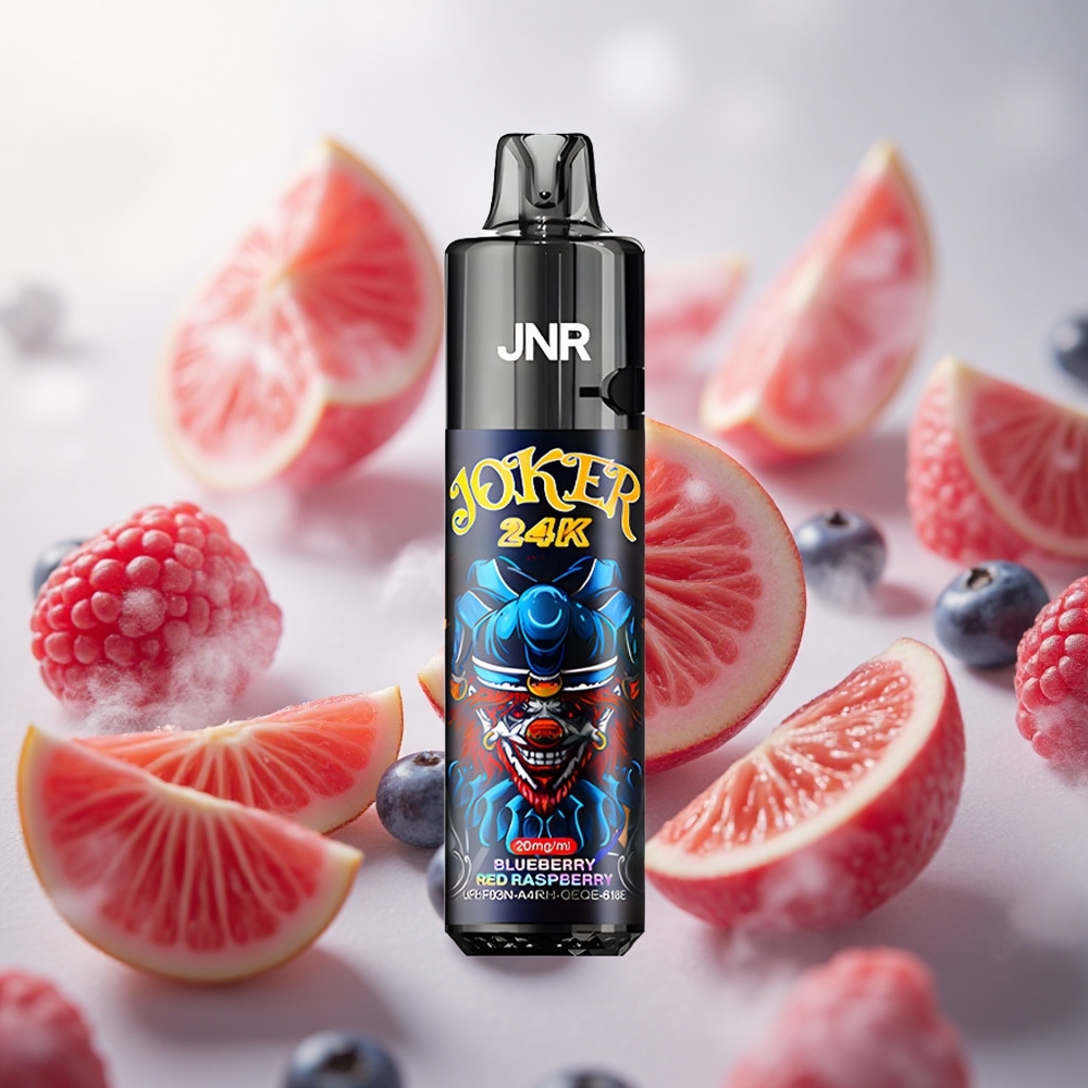 JNR Joker 24K 24000 Puffs Jednorázová Vape Borůvka Červená malina 2% nikotinu Czech Republic wholesale