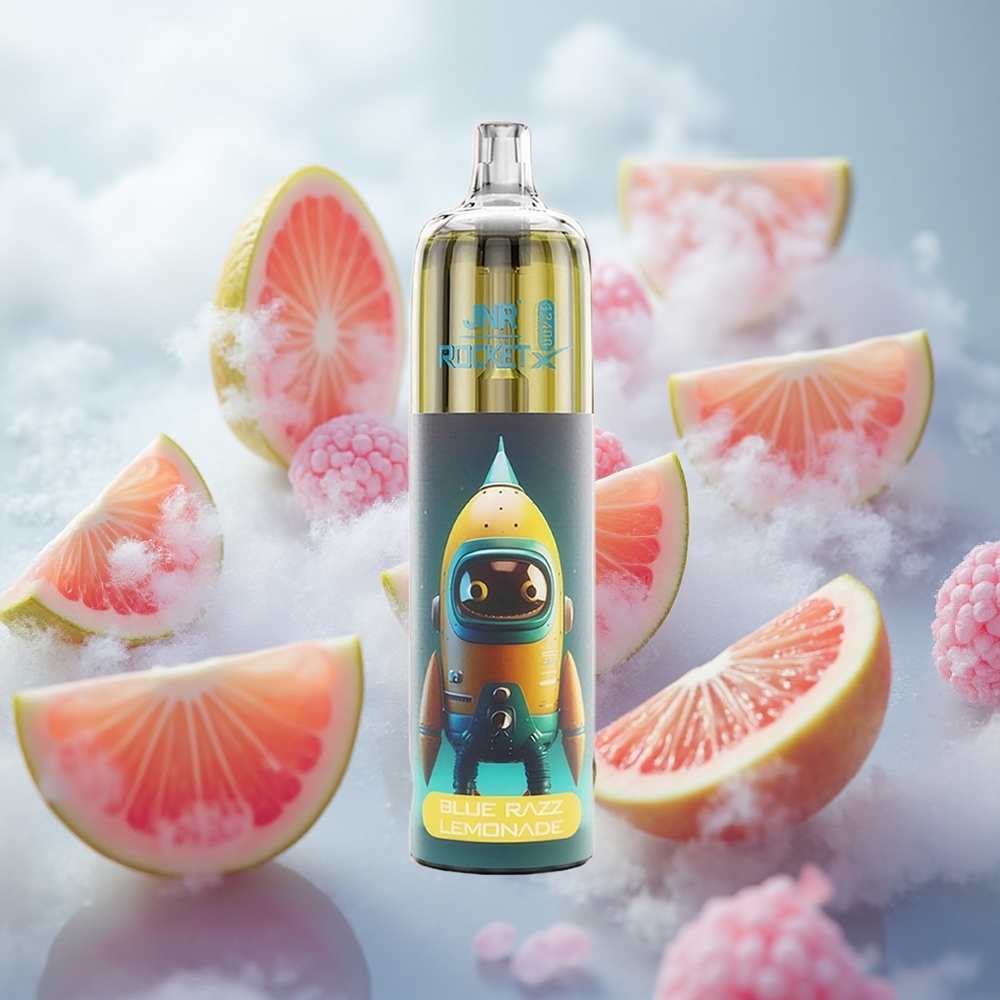 JNR Rocket-X 12400 Puffs Jednorázová Vape Blue Razz Lemonade 25ml Kapacita E-liquidu Czech Republic wholesale