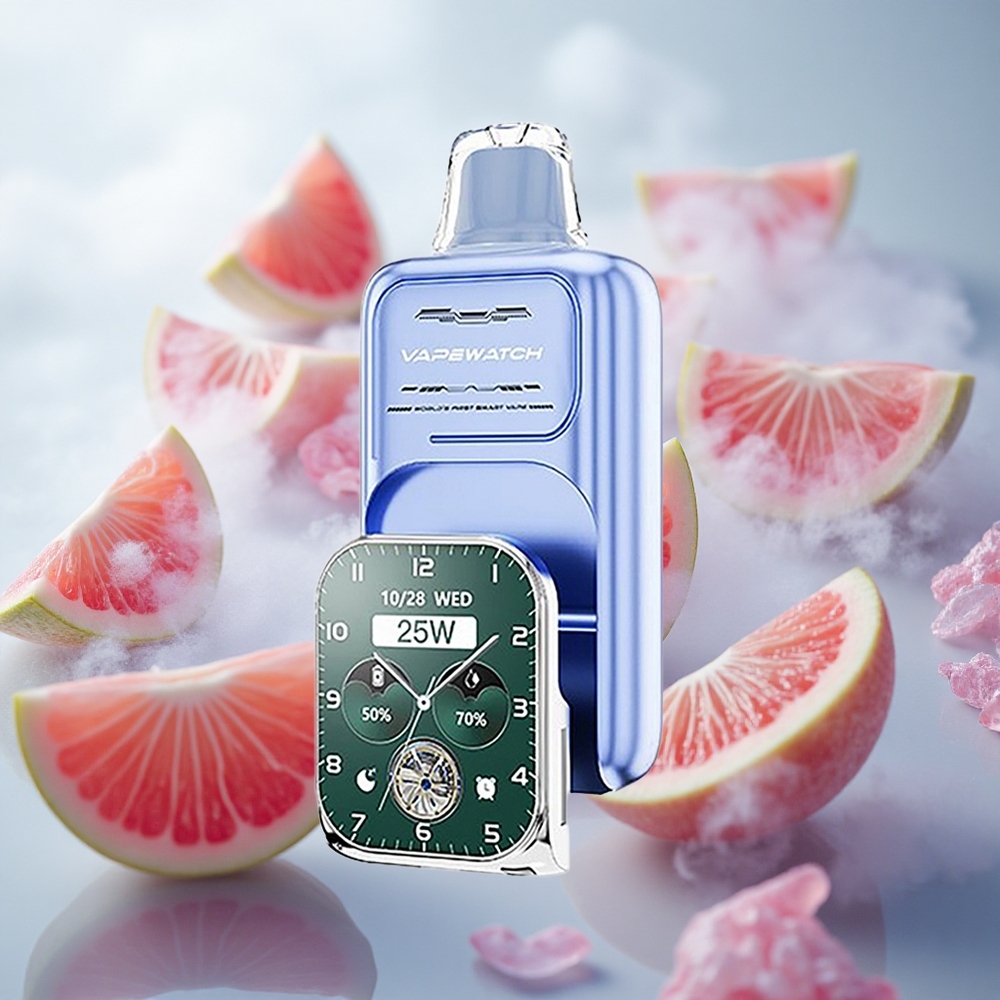 JNR Vape Watch 30000 Puffs Jednorázová Vape Blue Razz Ice Kapacita baterie 1000mAh Czech Republic wholesale